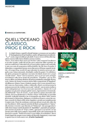 Recensione su QuiSalento: Susco di Marcello Zappatore