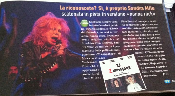 Tv Sorrisi Canzoni su W ZAPPATORE