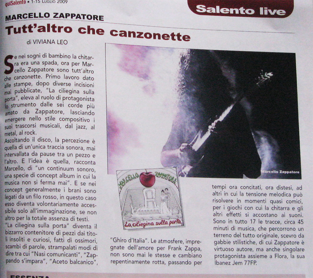 qui salento luglio 2009