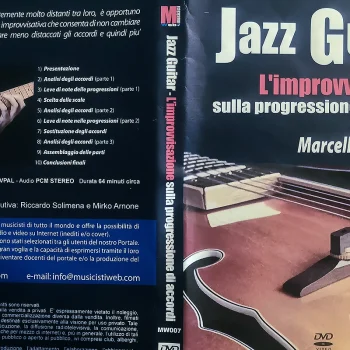 DVD didattico sulla progressione degli accordi nel jazz